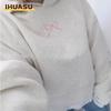 Женские модные повседневные однотонные худи и свитшоты с капюшоном и длинными рукавами с принтом