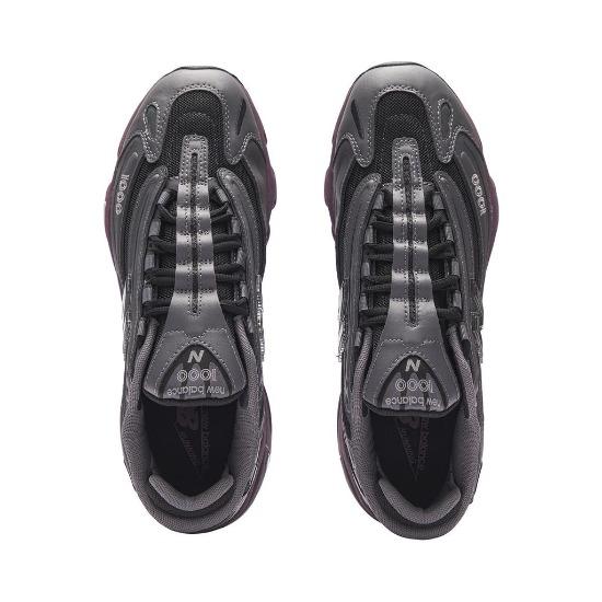 New Balance 1000 Magnet Сливово-коричневый Унисекс Повседневная обувь Серый M1000EB