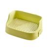 Guinea Pig Litter Pan Plastic Small Animals Round Corner Tray Toilet Potty Trainer For Hamsters Ferret  Small Animals