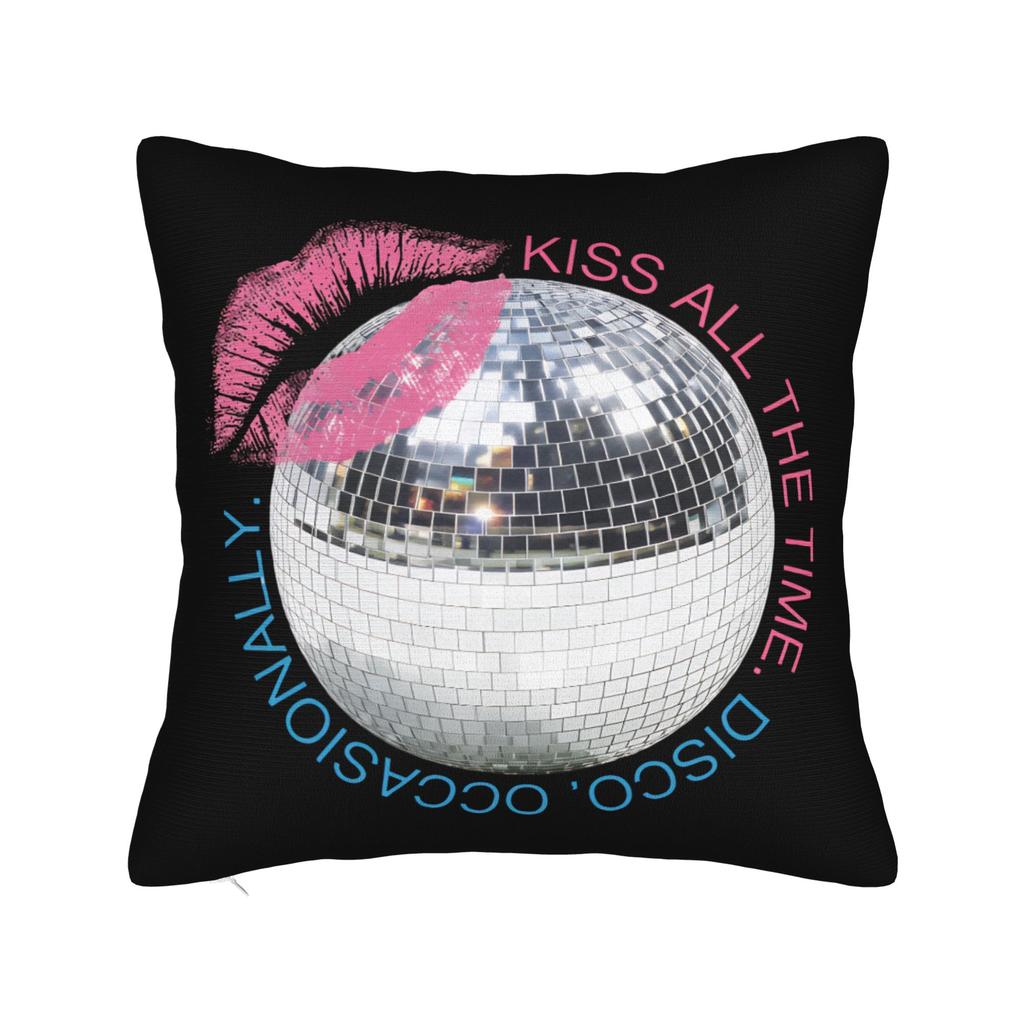 Kiss All the Time Pillowcases Harrys Styles New Album Funny Pillow Case For Wedding Party Home Decor Square Pillow Cover