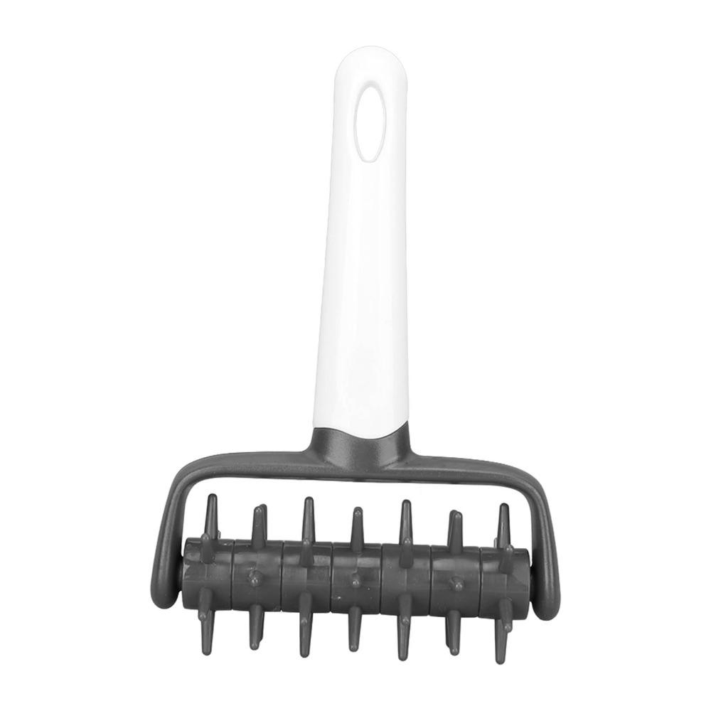 PP Dough Docker Roller Handheld Pizza Roller Spikes Dough Pricker Roller Home Kitchen Bakery