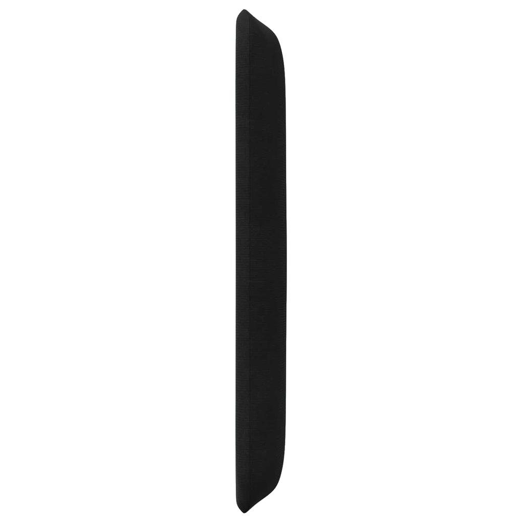 Ear Headboard in Black 40.5 x 40.5 x 4 cm Velvet