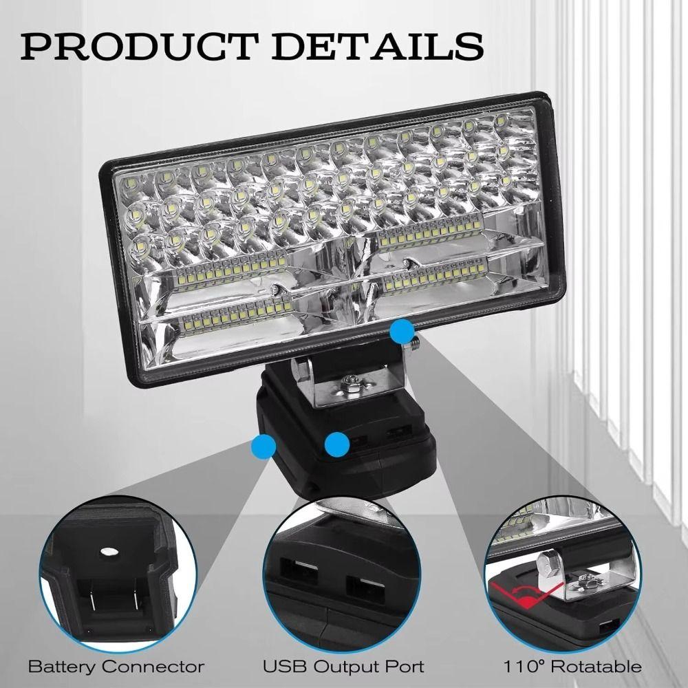300w High Bright Spotlight LED Light Bar Fog Headlights Working Fog Light  Offroad Automobile