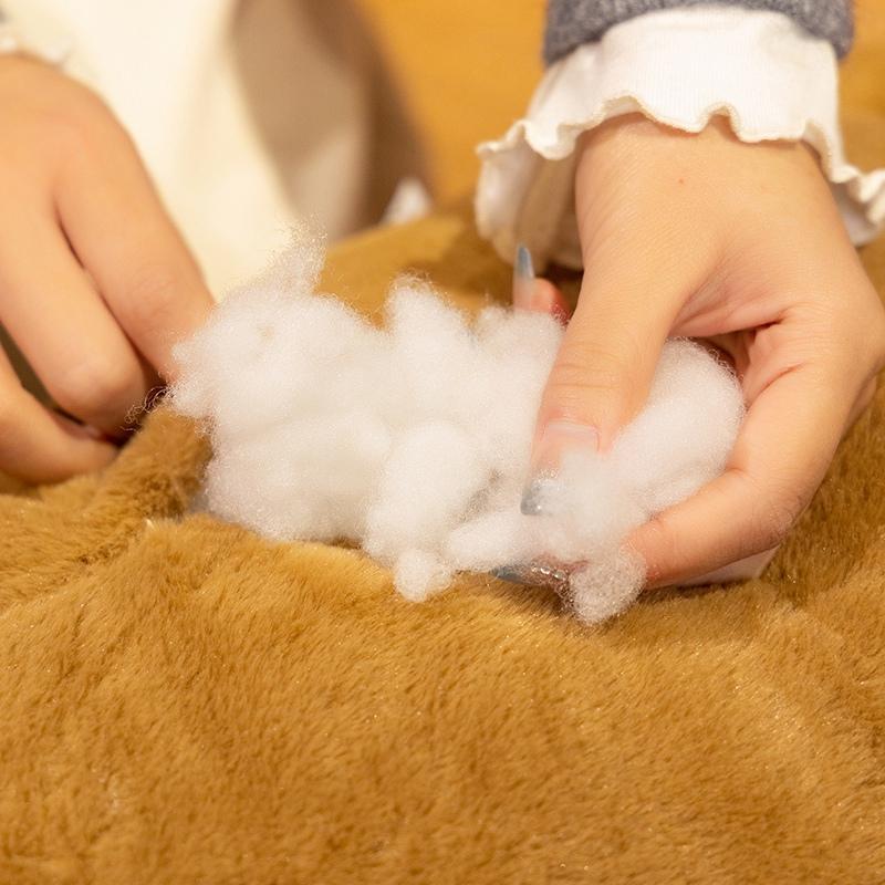 60/80cm Cute Capybara Plush Toy Very Soft Stuffed Animal Shy Pink Brown Capybara Plushies Washable