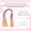 AEE4-Knitting Needles Set-18 Pairs 18 Sizes Bamboo Circular Knitting Needles + 36 Single Pointed Bamboo Knitting Needles + Weavi
