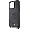 Bmw M Edition Carbon Stripe & Strap Case For Iphone 15 Pro - Black
