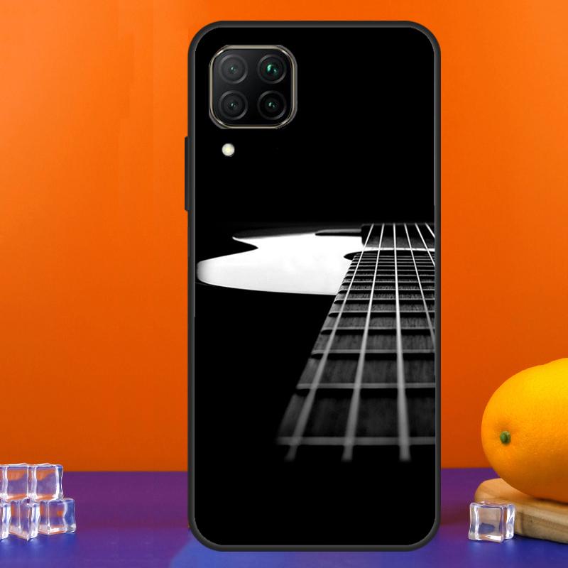 Музыкальная гитара Для Huawei Nova Y90 Y91 Y60 Y70 Y72 Y61 9 10 SE 12i 12s 11i 5T P60 Pro P20 P30 P40 Lite Чехол