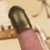 Thimble Sewing Press-fit Thimble Finger Sleeve Household Adjustable Thimble Ferrule Metal 