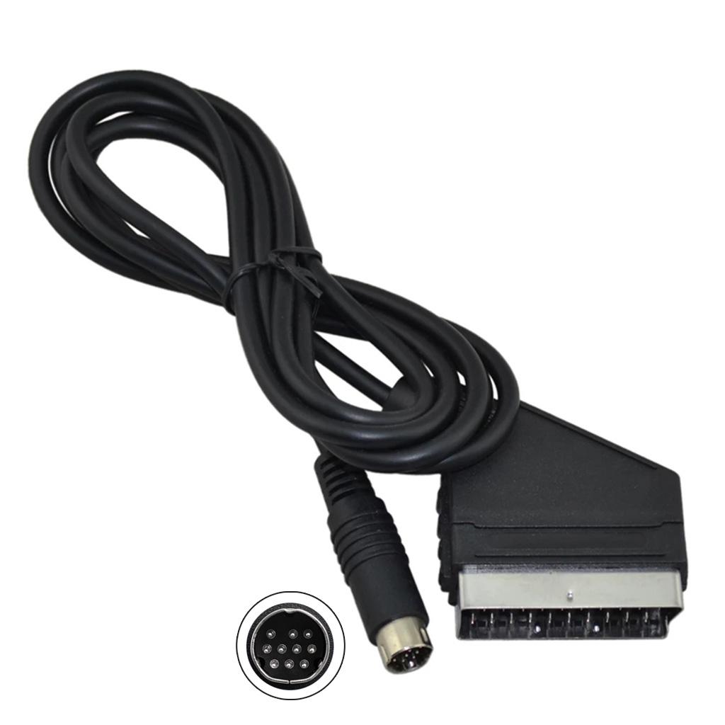 Запасной RGB-кабель Scart длиной 1,8 м, AV-шнур Scart для Saturn NTSC PAL