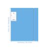 Multi-functional Loose-leaf Design File Folder Set PP Waterproof Document Organizer Test Paper Storage Clip Students