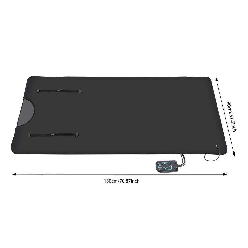 Портативное одеяло-сауна для детоксикации, бытовой прибор для релаксации, сауна с дальним инфракрасным излучением, регулируемая температура, мешок для пропаривания