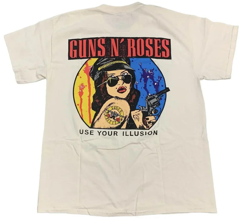 Guns N Roses UnisexS Officially Licensed Use Your Illusion Tee TShirt
