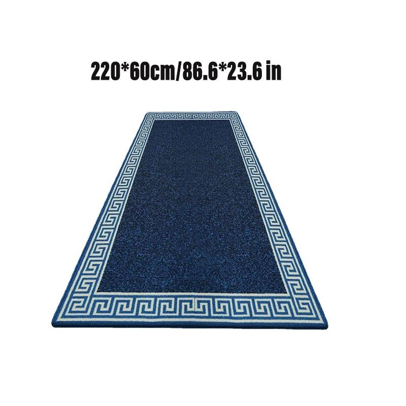 New Chinese-style Geometric Rug For Kitchen And Bedroom Anti-skid And Easy To Clean