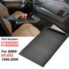 Для BMW X5 E53 1998-2006 гг., раздвижные жалюзи центральной консоли автомобиля, держатель чашки, сменная крышка рулонной шторы 51168402941 51168408026