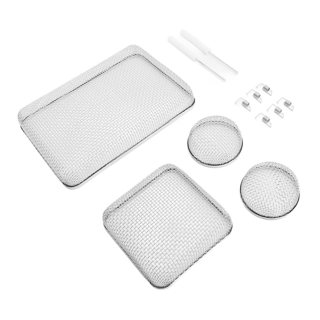 12 шт. Сверхпрочные сетки из нержавеющей стали для вентиляционного отверстия печи автодома с инструментом для установки для водонагревателя