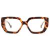 Thick Frame Blue Light Glasses For Women Men Fashion Oversized Square Computer Gaming Eyeglasses With Clear Lens