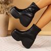 Shoes for Women 2024 New Super High Heel 8CM or Above Fashion Women's Boots Height-increasing Thick Sole Punk Platform Boots