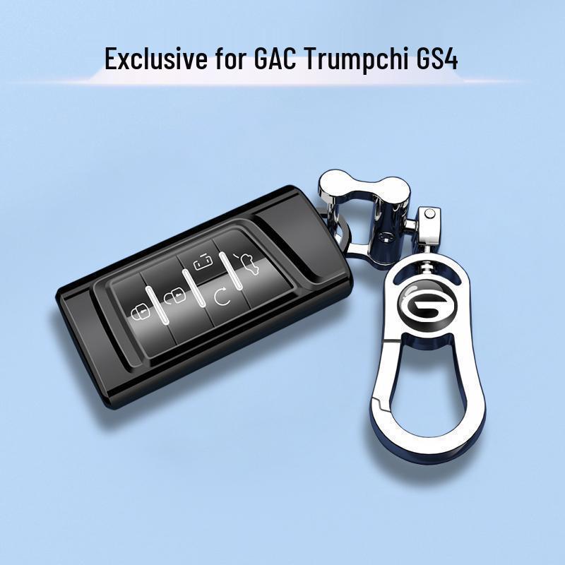 Персонализированный чехол для ключа и ремешок для GAC Trumpchi GS4 20-23 - Технологичный защитный чехол
