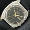 АВТОМАТИЧЕСКИЕ 7009A ВИНТАЖНЫЕ SEIKO 5 ЯПОНИЯ МУЖСКИЕ ЧАСЫ С АРАБСКИМ ЧЕРНЫМ ЦИФЕРБЛАТОМ a701617-5 R206c-a701617