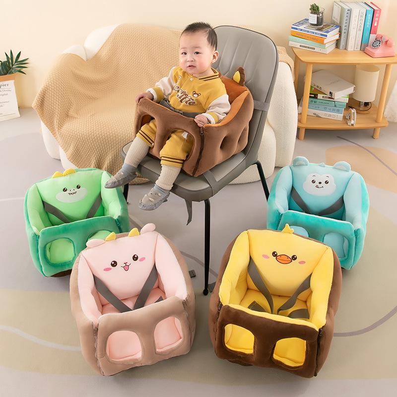Baby Learning Chair - Plush High Chair Seat for 6-10 Months, Children's Sofa