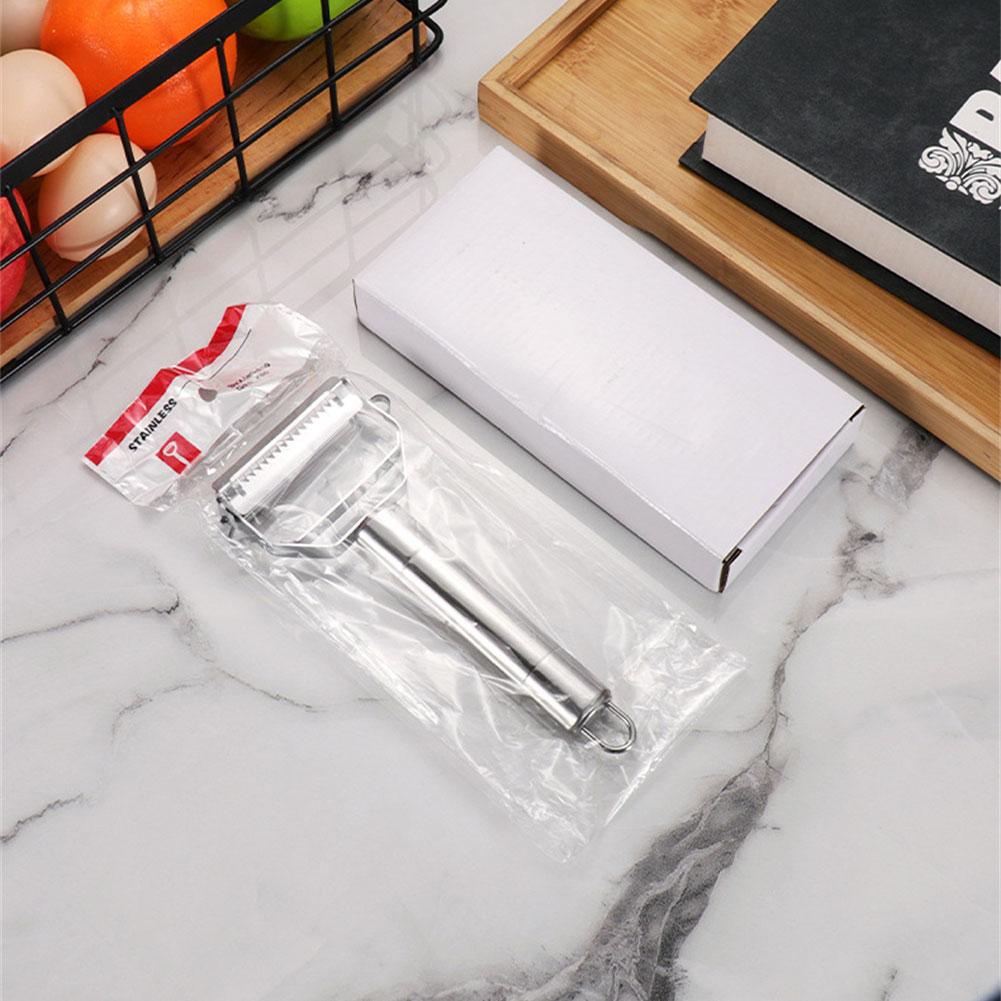 Stainless Steel Peeler Fruit Vegetable Melon Potato Carrot Cucumber Multifunction Peeler Home Kitchen Tool