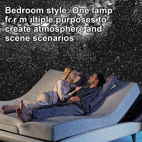 Indoor Starry Light USB Star Projector Night Light, Sky Lamp with Film Slides, Touch Dimming Adjustable Brightness & Timer, Flexible Neck LED