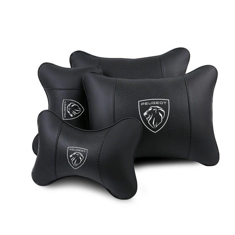 Peugeot 408, 4008, 2008, 508L Подголовники, Подушки для поясничной поддержки, Подушки для шеи и Эмблемы интерьера.