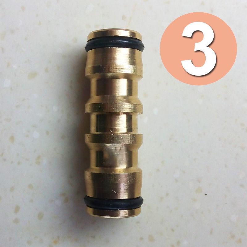 Rustresistant Brass Garden Pipe Connector With Quick Fit Fitting And Handy Switch Nozzle