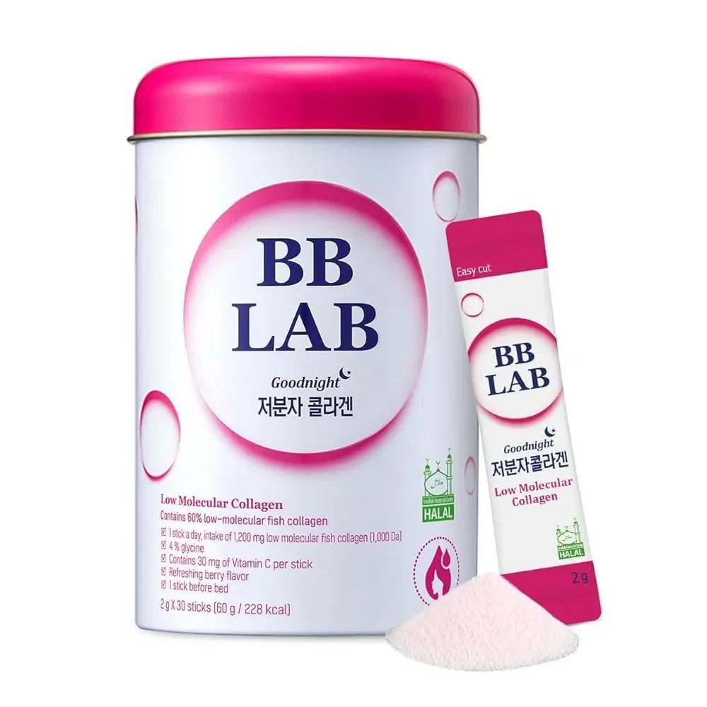 BB Lab НИЗКОМОЛЕКУЛЯРНЫЙ КОЛЛАГЕН 2 г x 30 шт. / KBeauty, Корейская добавка, Пищевая добавка