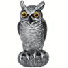 Scare Birds Away Owl Decoy Plastic Pest Control New Bird Deterrent