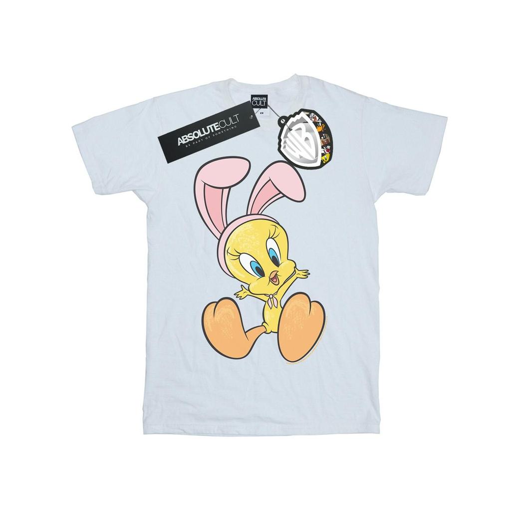 Looney Tunes Mens Tweety Pie Bunny Ears T-Shirt
