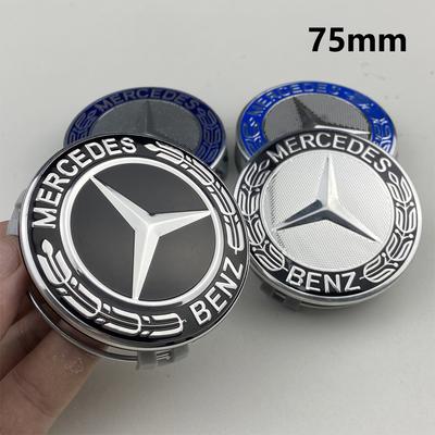 4 шт. -ZZZ-75 мм Колпачок ступицы колеса автомобиля с логотипом для Mercedes Benz AMG C207 C218 A207 C117 CLA CLS E-Class W212 S212 X166 W176 W205