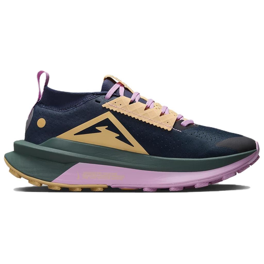 Nike Женские кроссовки для трейлраннинга ZoomX Zegama Trail 2 Thunder Blue Diffused Blue Opti Yellow Glacier Blue FD5191-401