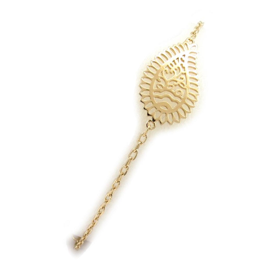 Altesse [K3413] - Позолоченный браслет "Хореография"