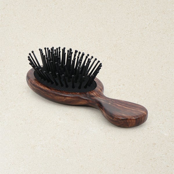 Мини деревянная кисть-подушка