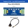 Weixue Dual-Channel RS232 Expansion Board with SP3232EEN Chip for Raspberry Pi UART Communication