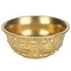 Brass Cornucopia Bowl Classic Embossed Wealth Prosperity Bowl  Wealth Abundance Gift