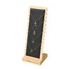 Bamboo and wood removable necklace display stand collarbone chain jewelry hanger necklace display shooting live stream prop shelf