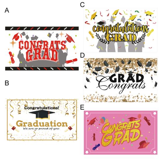 Украшение для выпускного, хорошее универсальное очаровательное поздравление, баннер для выпускников, баннер для поздравлений, баннер для выпускной вечеринки, реквизит для фотосъемки, фоновый баннер