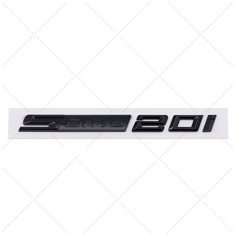 GVSW4 3D SDrive 20i 23i 25i 28i 20d 23d 25d 28d Car Fender Emblem Trunk Badge Sticker For BMW M X1 X3 X4 X5 X6 X7 GT Logo Accessories