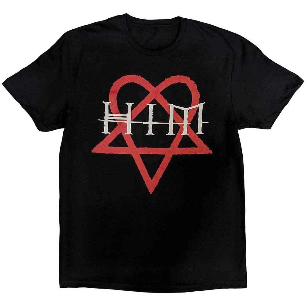HIM 'Heartagram' Black T shirt - NEW
