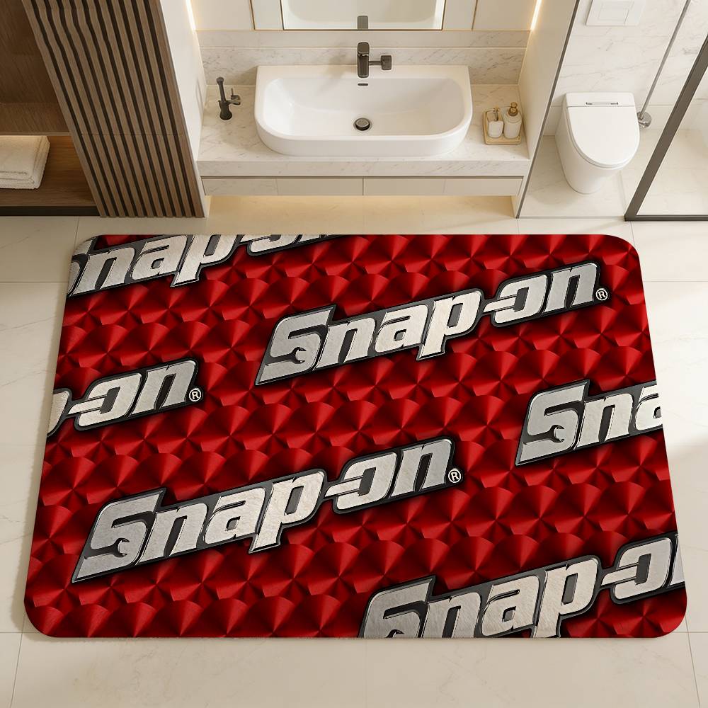 S-SnapS On ЛОГОТИП Коврик для двери Детская Комната Спальня Декор Балкон Противоскользящий Коврик для двери Гостиная Коврик для пола