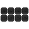 8pcs Furniture Stopper Rubber Furniture Coasters Roller Fixing Pads for Bed Chair Sofa Electric
