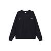 Nike Удобная модная толстовка с круглым вырезом и логотипом Club Oversized, мужская толстовка черного цвета Wolf-Grey HQ2962-010
