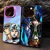 Чехол для телефона J-Johnny Joestar из J-Jojo Для iPhone17,16,15,14,13,12,11 Plus,Pro Max Цветной Посеребренный Внутренняя крышка