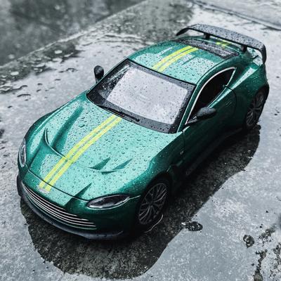 1:32 Aston Martin V12 Vantage Суперкар Сплав Металл Литье под Давлением Модель Автомобиля Высокая Симуляция Домашние Модные Украшения Коллекция Хобби Подарок