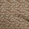 Cotton Flex Brown Fabric Floral Sewing Fabric By The Yard Printed Diy Clothing Sewing Supplies 40 Inch