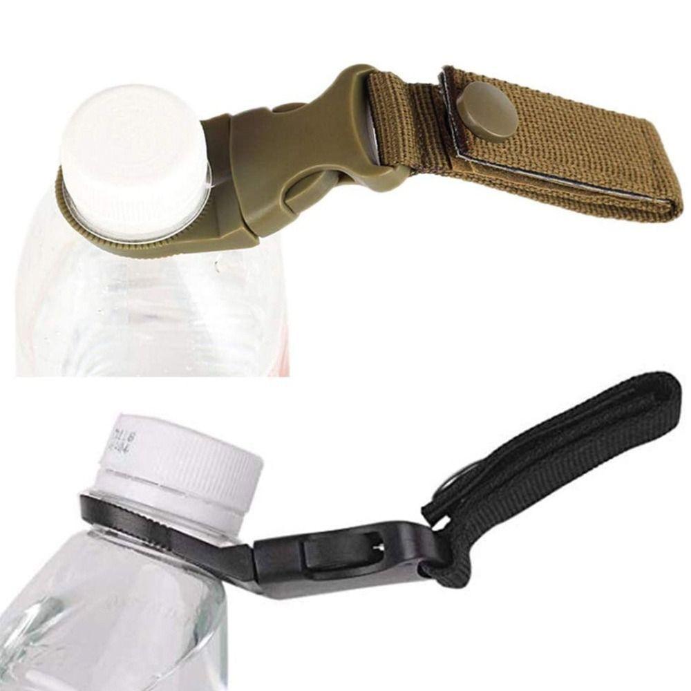 Hanging Clasp Water Bottle Buckle Holder Webbing Backpack Bottle Hanger Water Bottle Hook  Outdoor