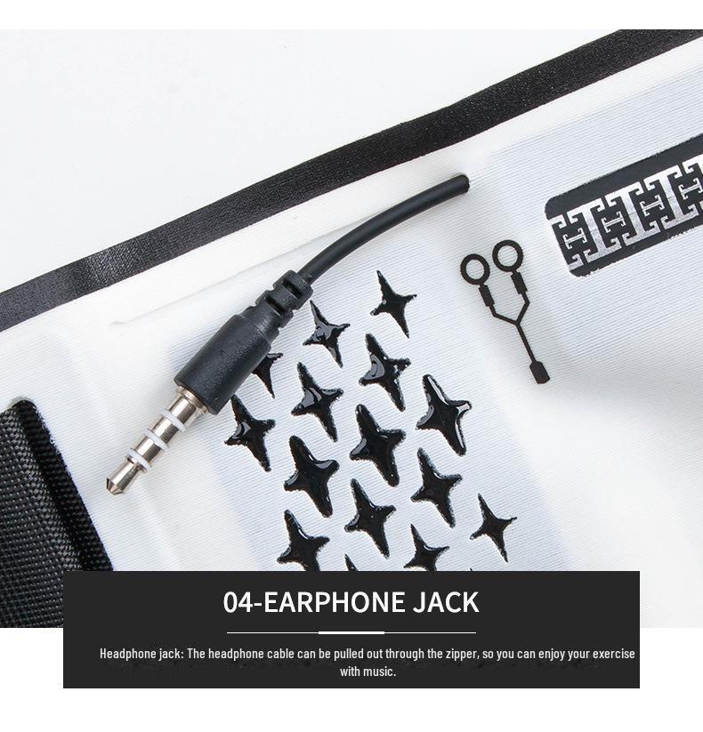 Унисекс водонепроницаемая ультратонкая сумка на пояс для бега: Многофункциональный держатель для мобильного телефона большой емкости