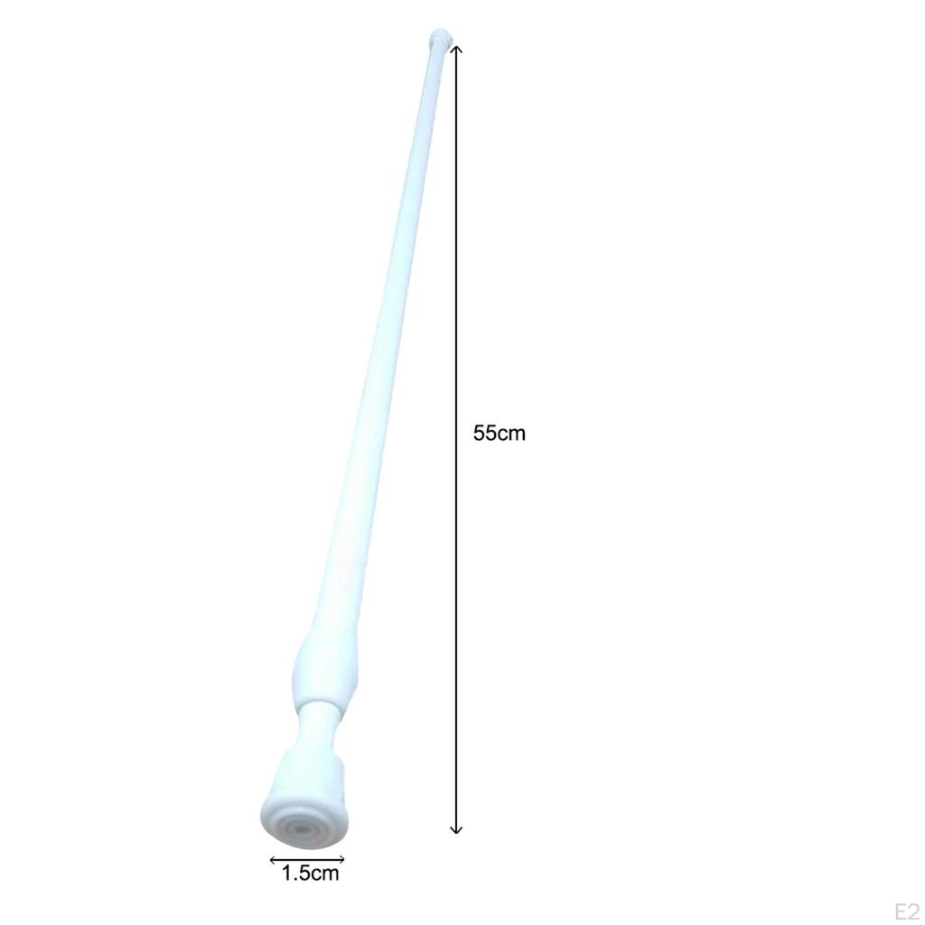 Extendable Adjustable Spring Tension Window Curtain Rod Pole Shower